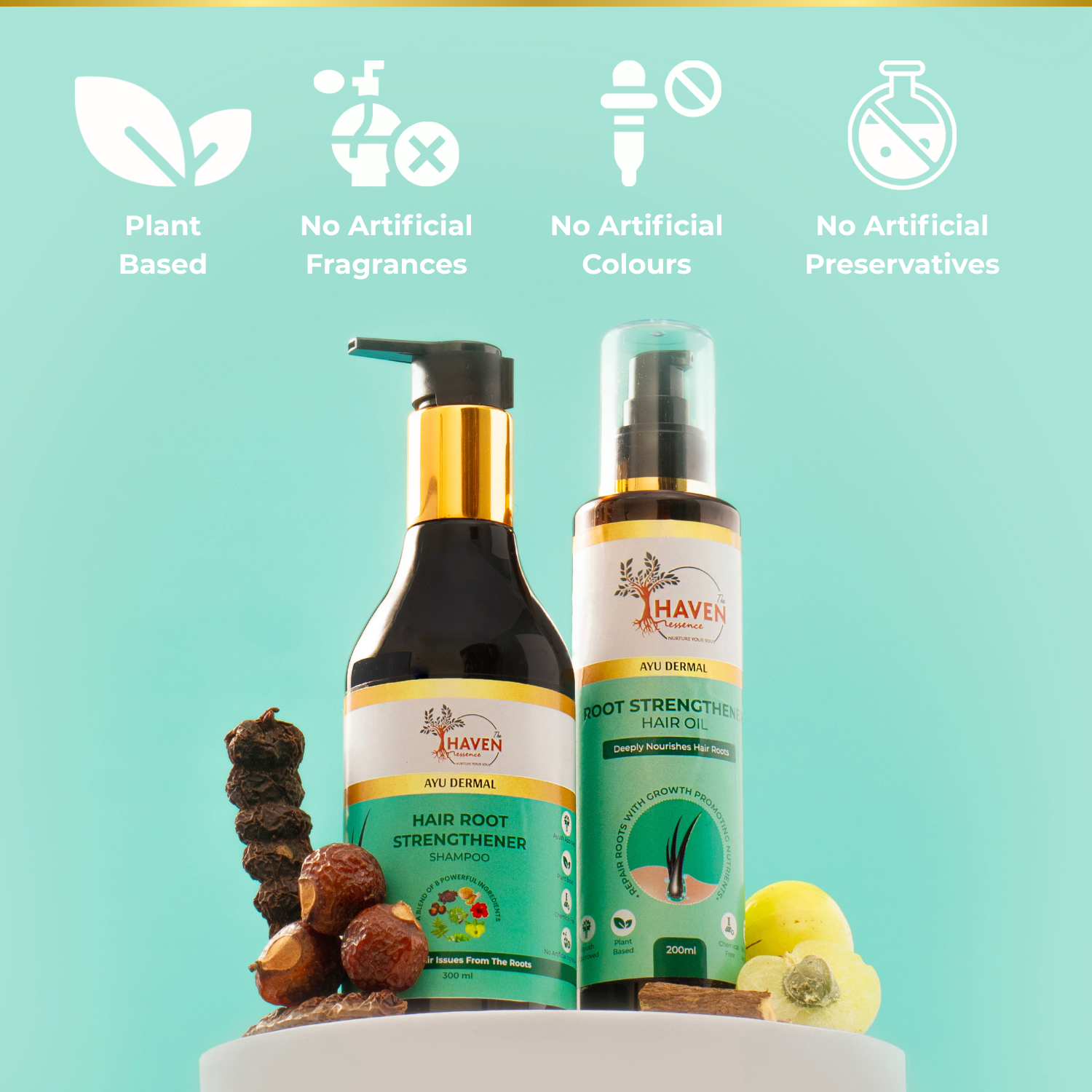 Ayu Dermal Root Strengthener Combo