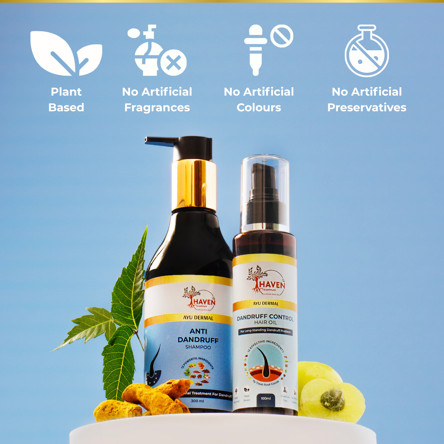 Ayu Dermal Dandruff Control Combo