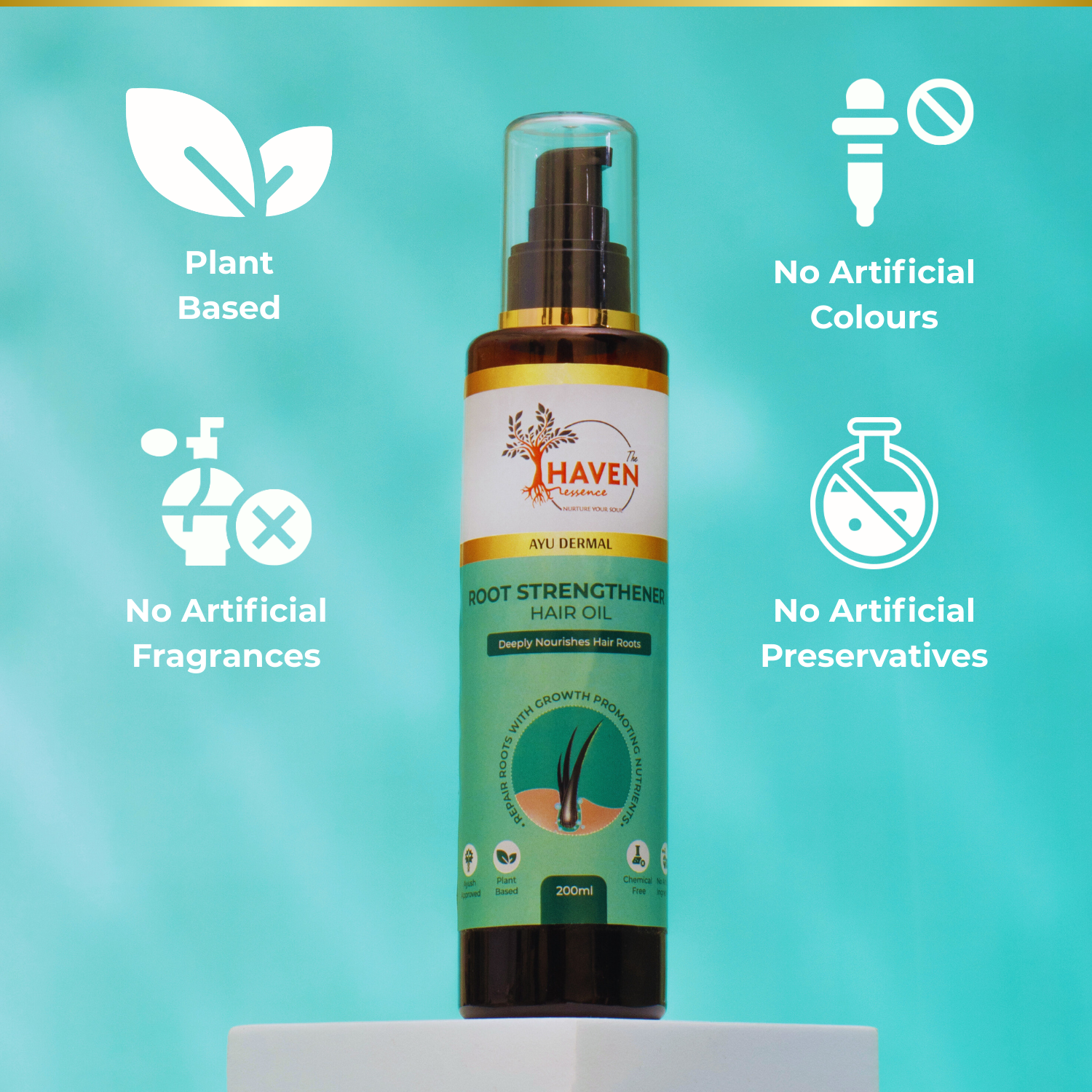 Ayu Dermal Hair Root Strengthener Oil