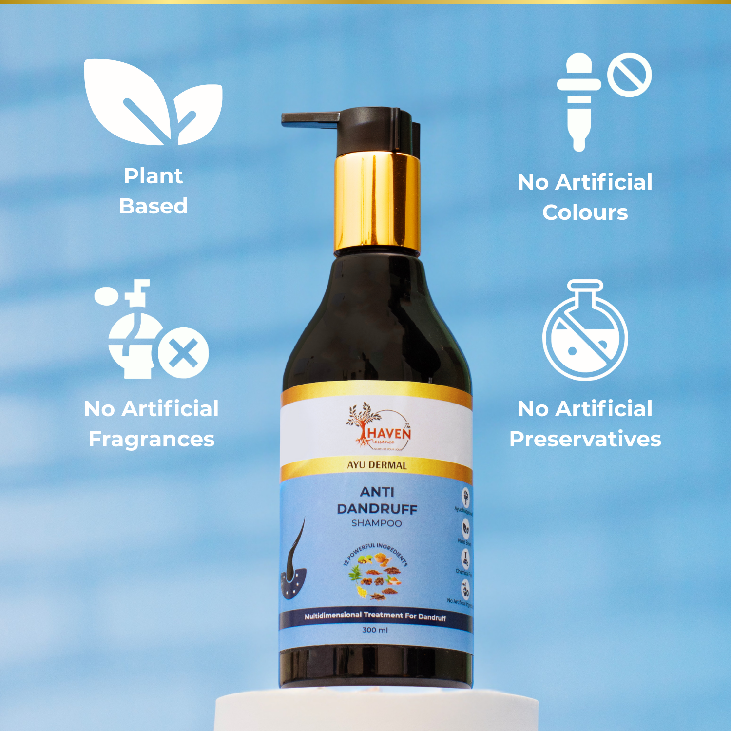 Ayu Dermal Anti Dandruff Hair Shampoo