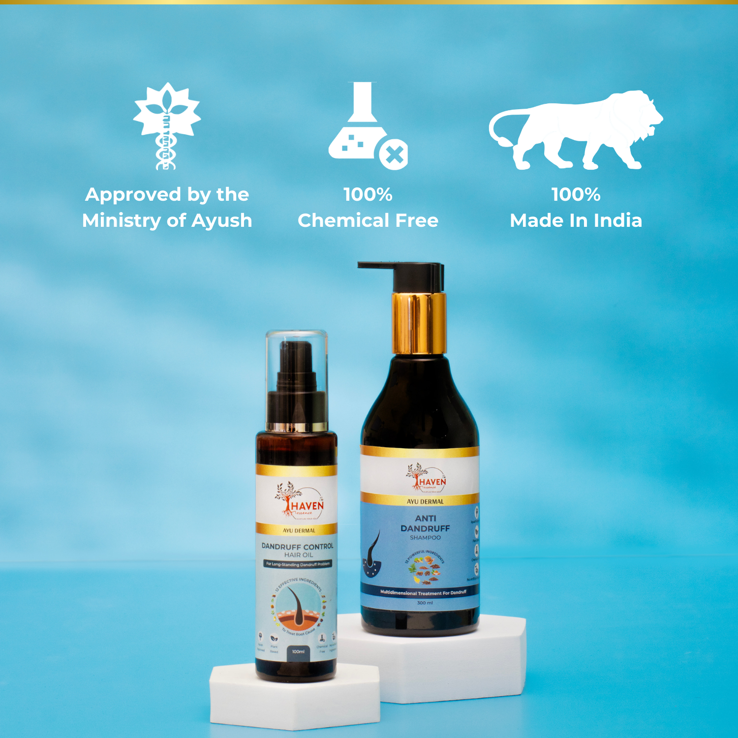 Ayu Dermal Dandruff Control Combo