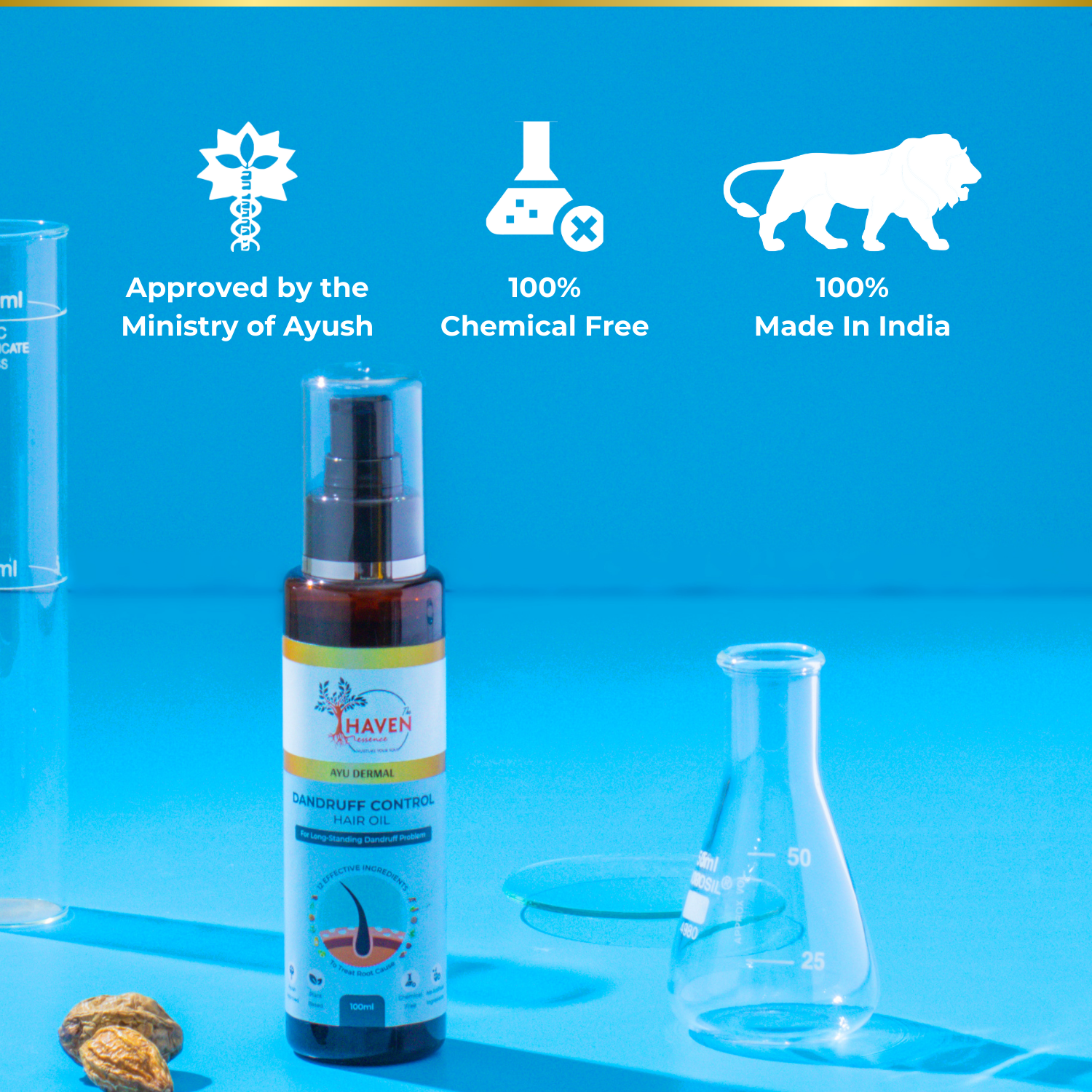 Ayu Dermal Dandruff Control Hair Oil