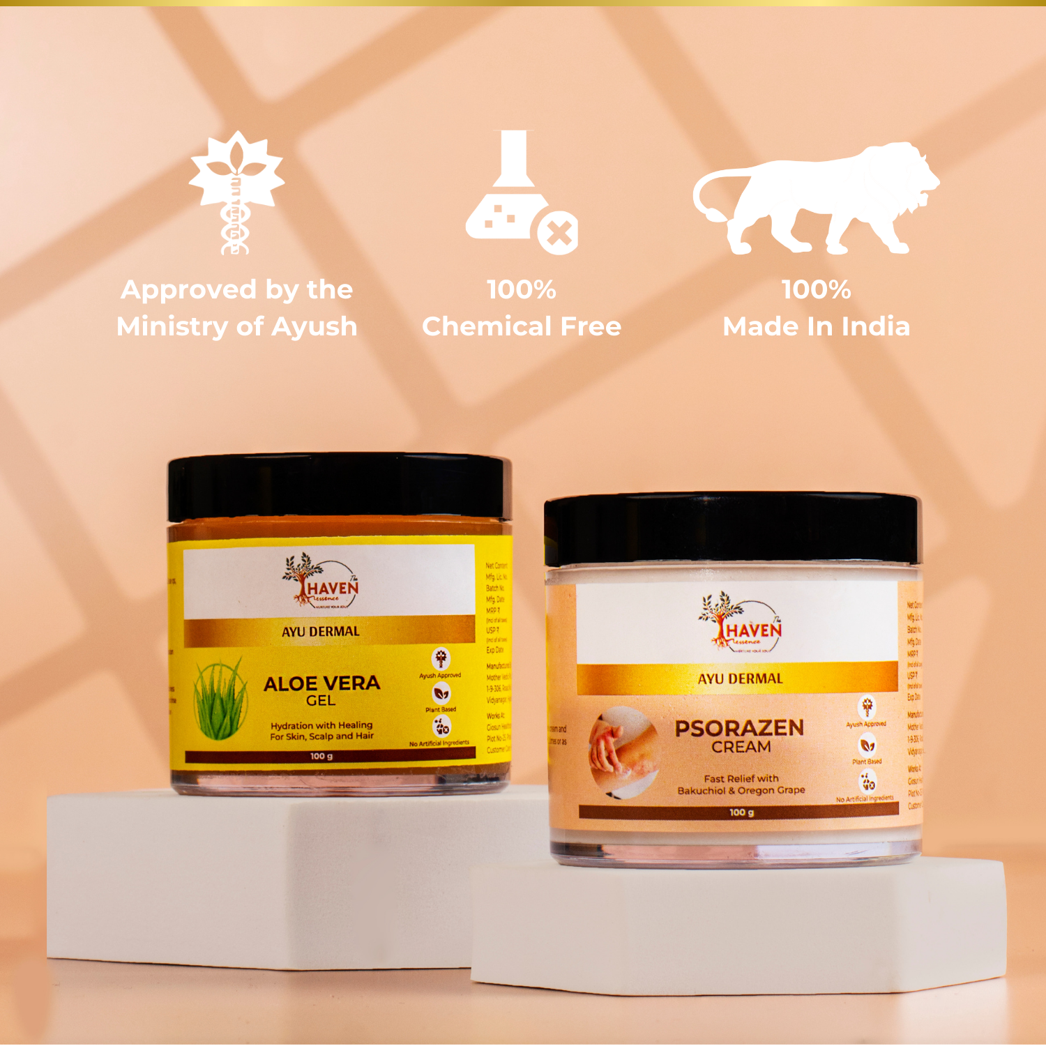 Ayu Dermal Aloe-Psorazen Kit