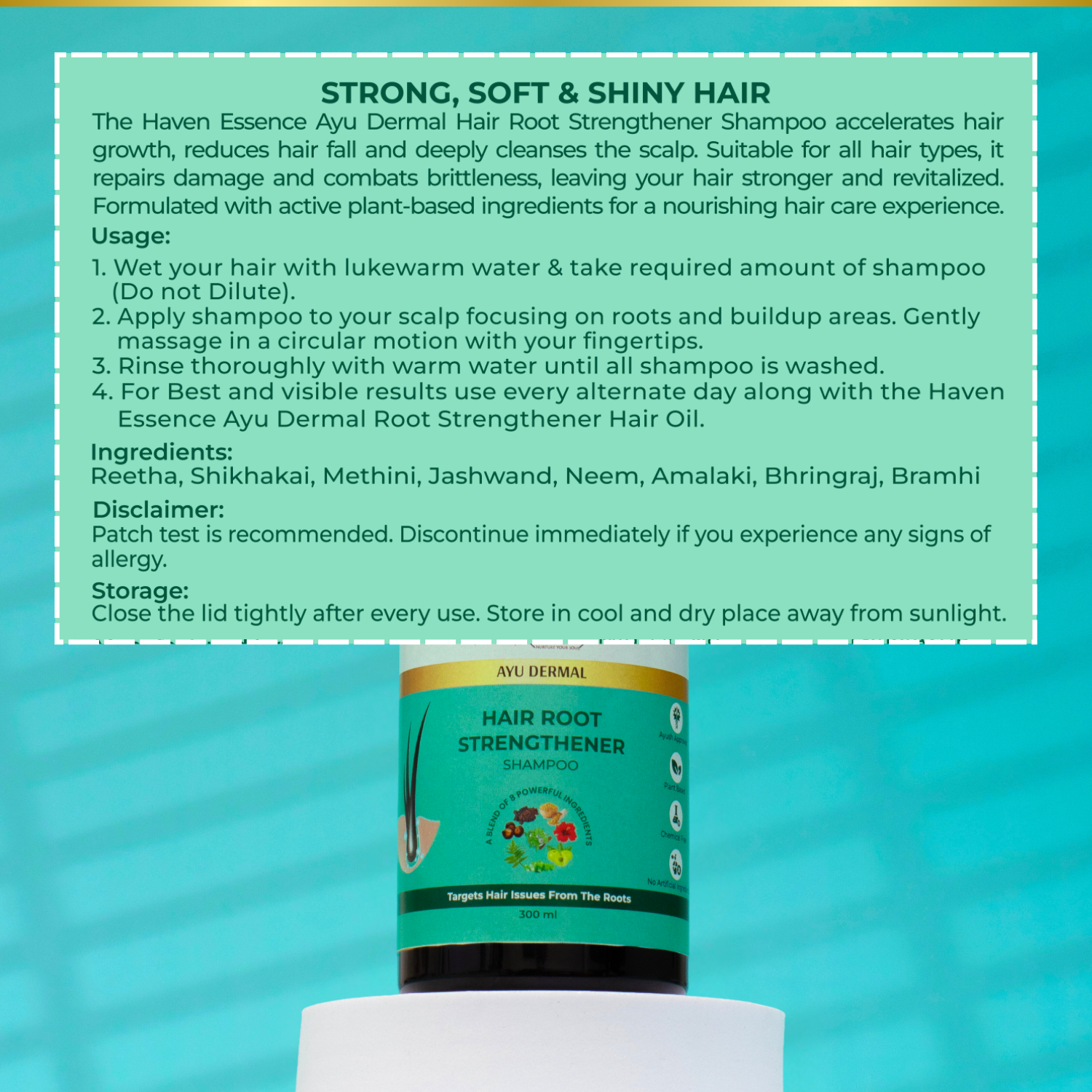 Ayu Dermal Root Strengthener Shampoo