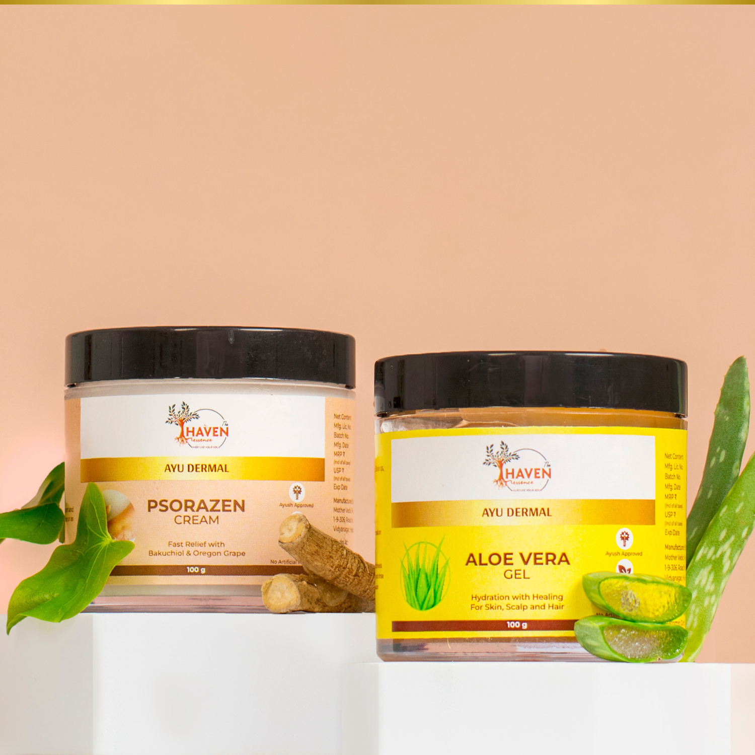 Ayu Dermal Aloe-Psorazen Kit