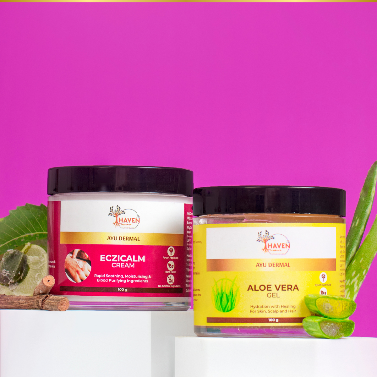 Ayu Dermal Aloe-Eczicalm Kit