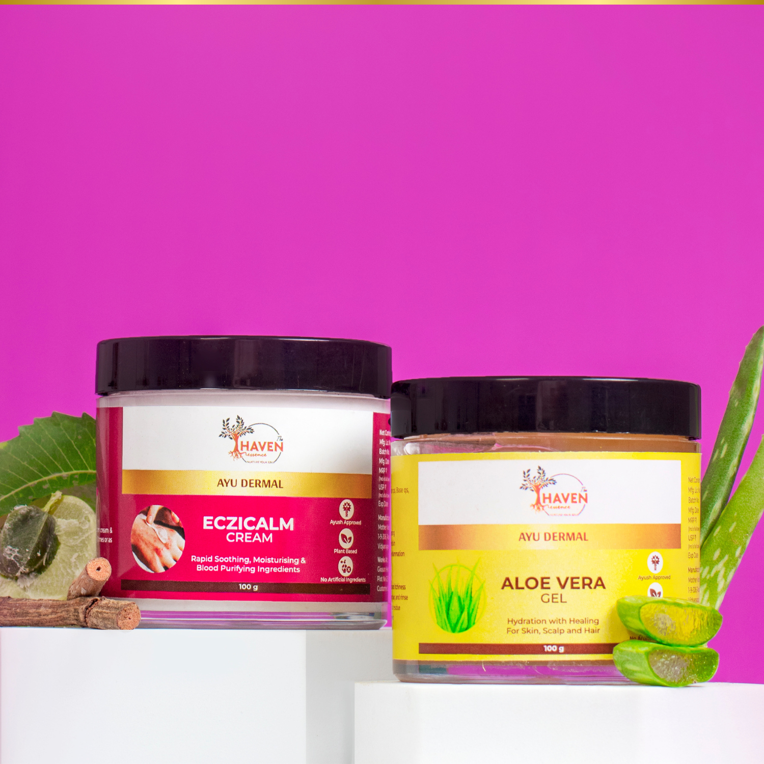 Ayu Dermal Aloe-Eczicalm Kit