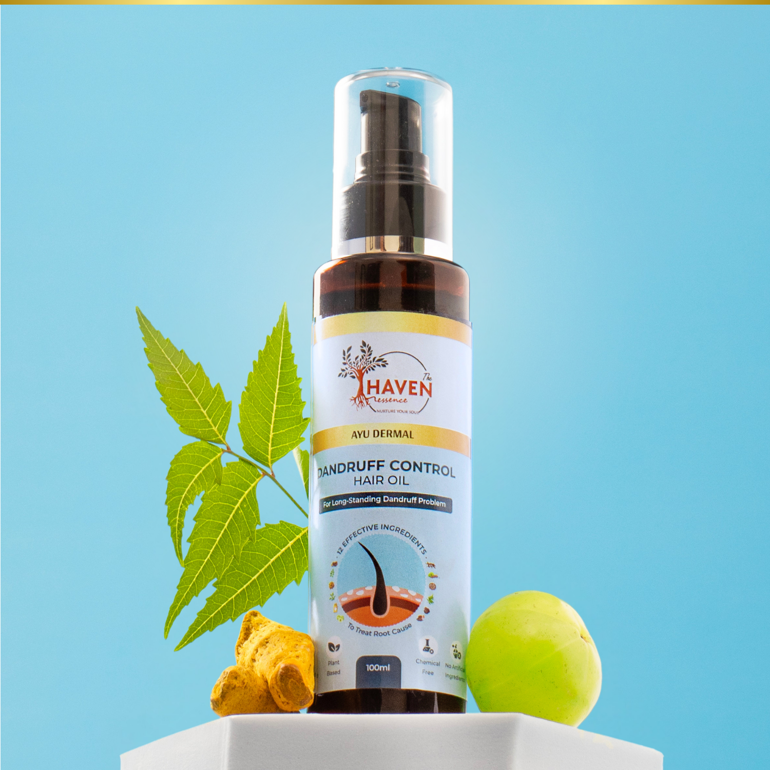 Ayu Dermal Dandruff Control Hair Oil
