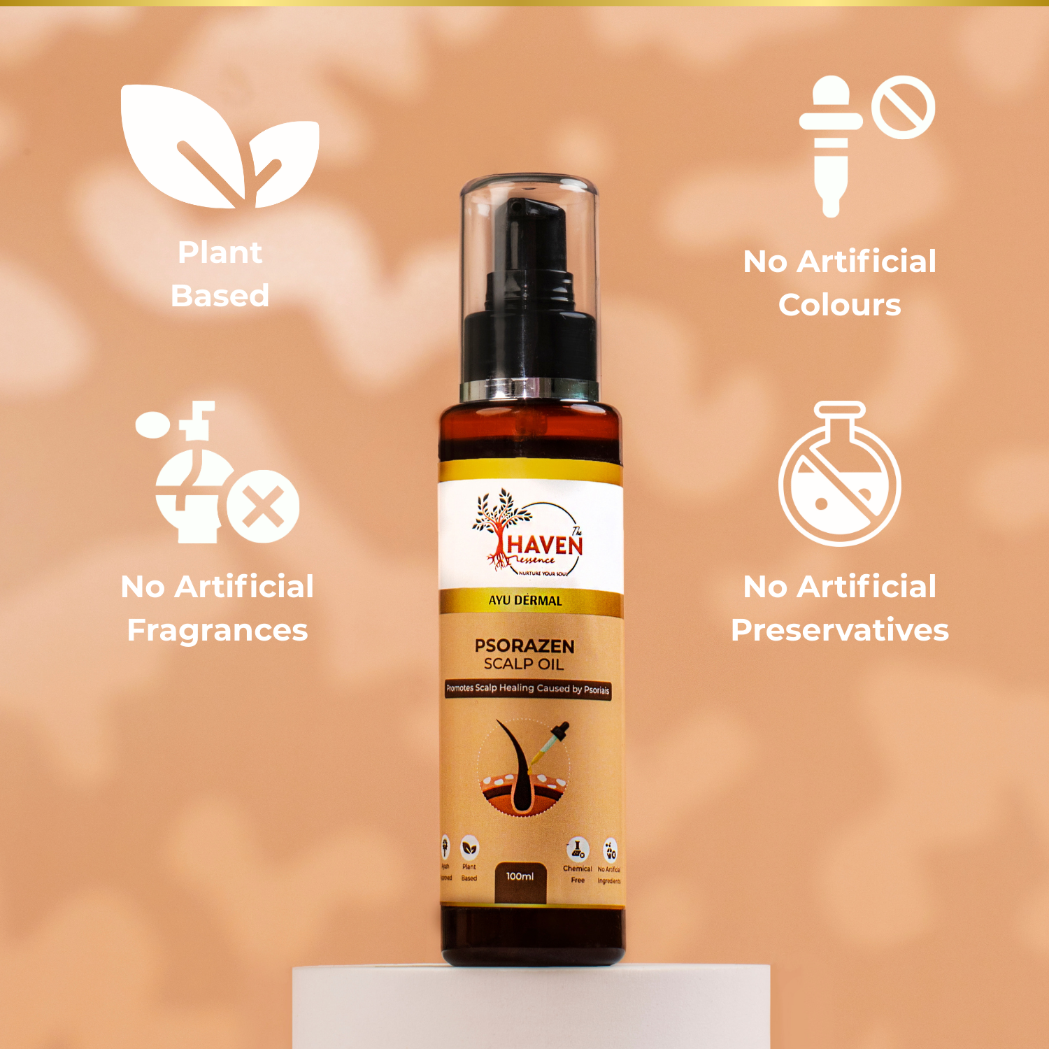 Ayu Dermal Psorazen Scalp Oil