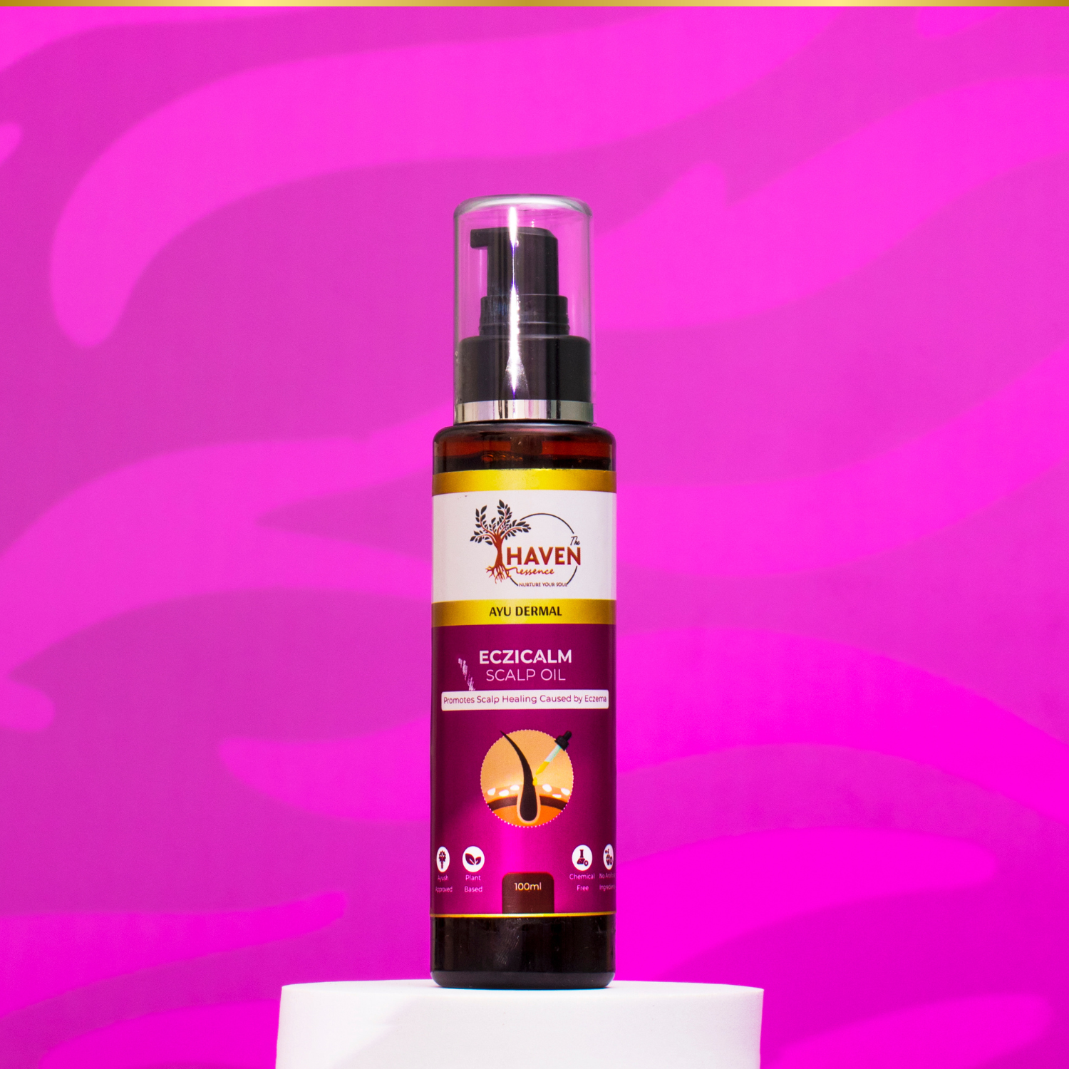 Ayu Dermal Eczicalm Scalp Oil