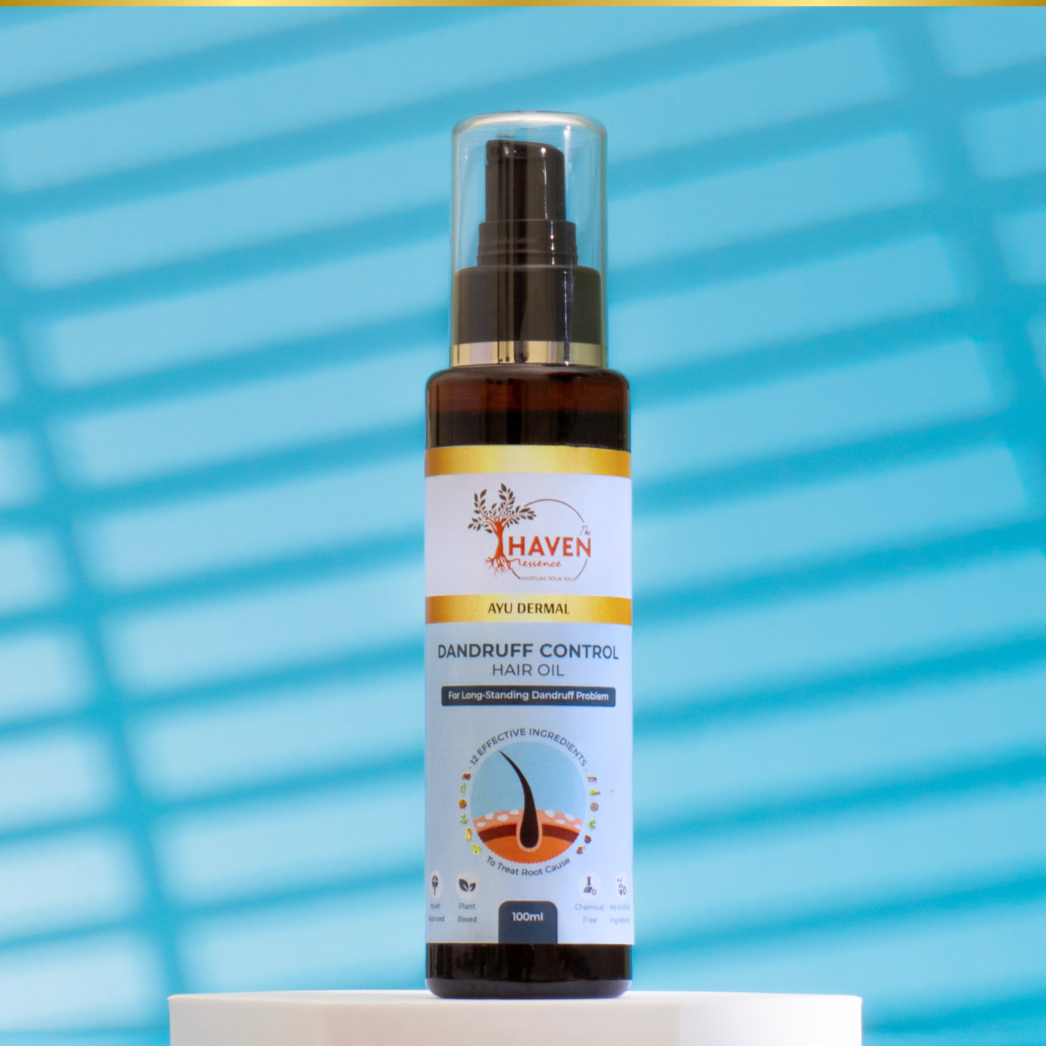 Ayu Dermal Dandruff Control Hair Oil