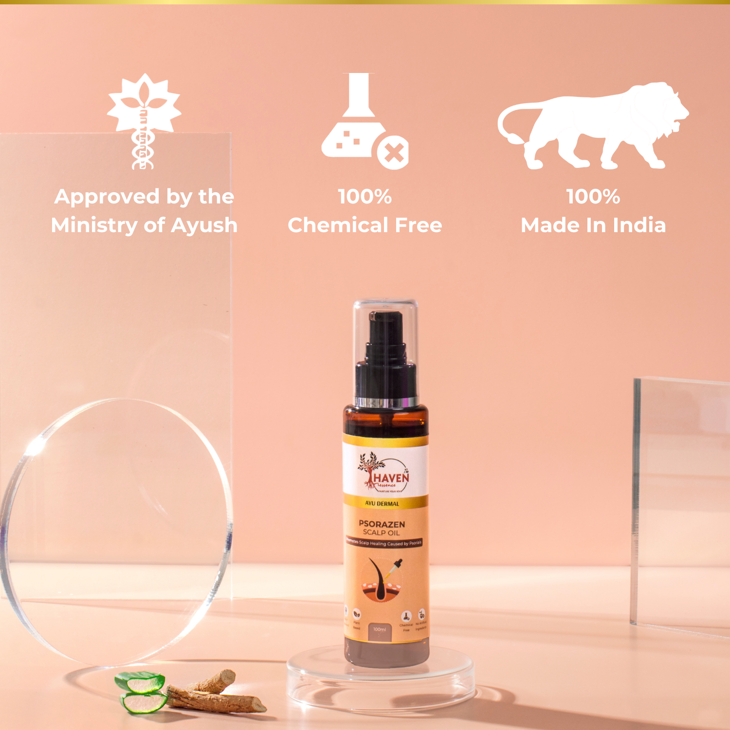 Ayu Dermal Psorazen Scalp Oil
