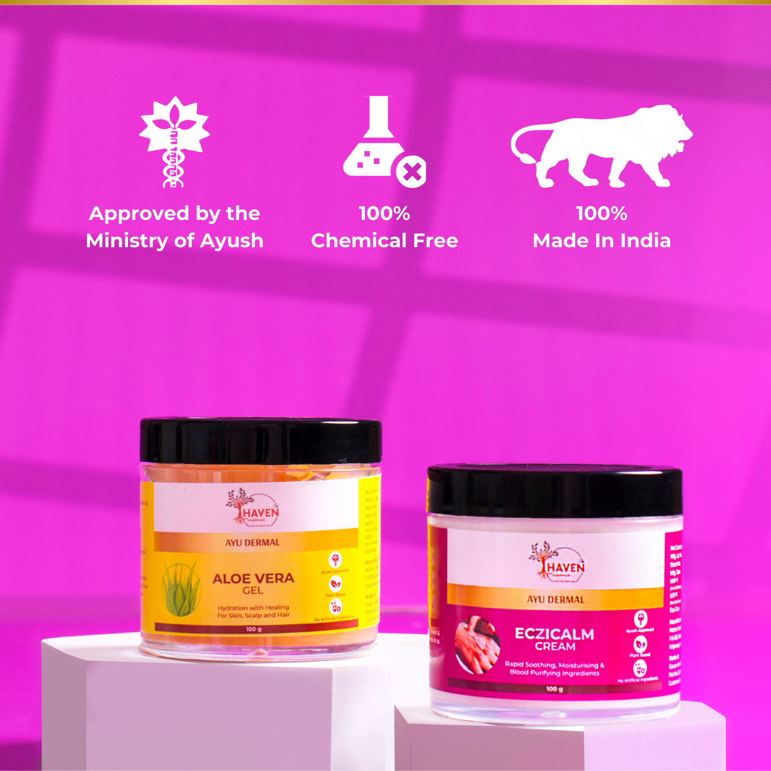 Ayu Dermal Aloe-Eczicalm Kit